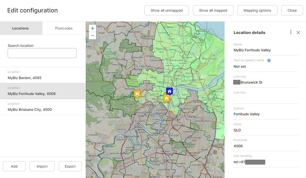 The postcode viewer